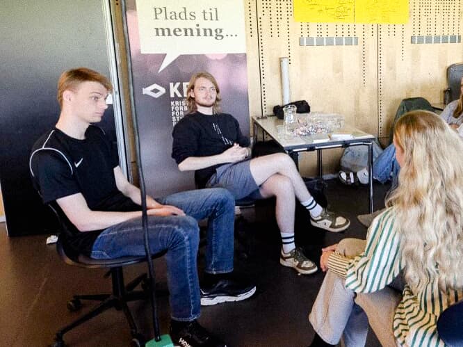Refleksioner fra et gymnasiebesøg: Vi fik lov til at blive inspireret, svare på spørgsmål og møde mennesker, der hvor de er